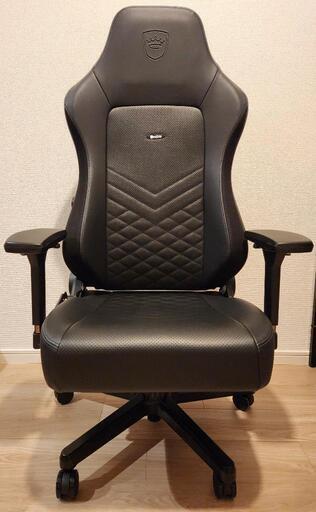 ゲーミングチェア HERO ブラック　ノーブルチェアーズ noblechairs　ヒーロー（最上級モデル）