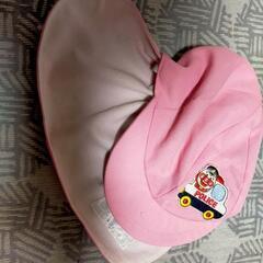 保育園　幼稚園　カラー帽子　ピンク