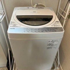 洗濯機 6kg 値段交渉応じます！現役で活躍中(2018年製造　...