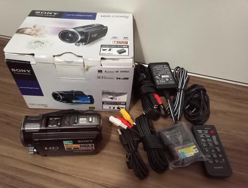 [最終値下げ！]SONY　ハンディカムHDR-CX560V/ ボルドーブラウン