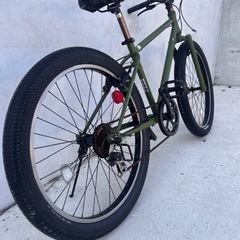 🆕【街乗りMTB】modermo ファットマウンテンバイク 6段切替26inch