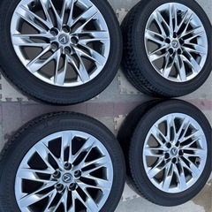 レクサス50系LS500純正ホイールセット 4本セット純正ナット付き