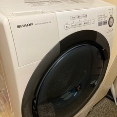 【現在取引中】シャープ SHARP ES-S7B [ドラム式洗濯...