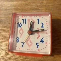【無料】ミニサイズの置き時計
