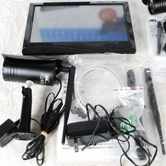 0227 マザーツール ワイヤレスセキュリティカメラモニターセット MT-WCM300 増設カメラ3個 高利得アンテナ セット 2週間保証付　愛知県岡崎市