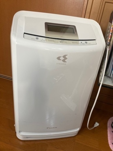 除湿加湿ランドリー乾燥花粉除去等付き空気清浄機　DAIKIN ダイキンMCZ70U-W　最上位（プレミアム）モデル