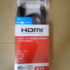 美品　未開封　エレコム mini HDMI ケーブル 1m ハイ...