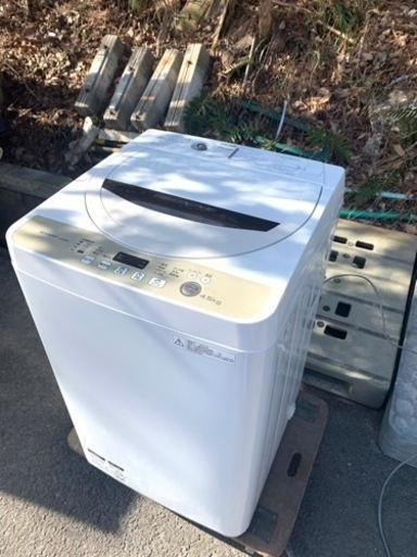 配送します 洗濯機 シャープ 2016年製 ES-GE45R 4.5kg | rdpa.al