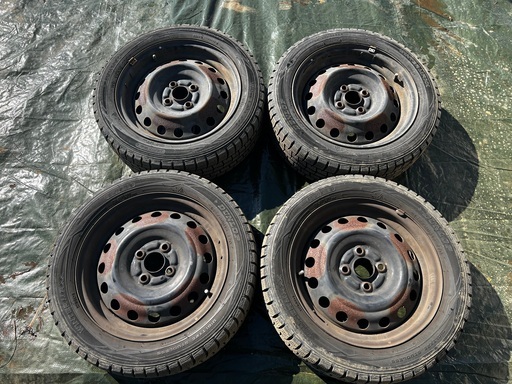 タイヤ、ホイール 【交換作業可】165/60R15 軽orコンパクト車用 