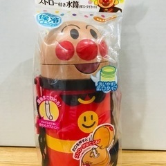 アンパンマン ストロー水筒400ml 新品