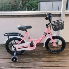 美品✨子供用自転車  女の子 自転車  キッズ　ジュニア用自転車...