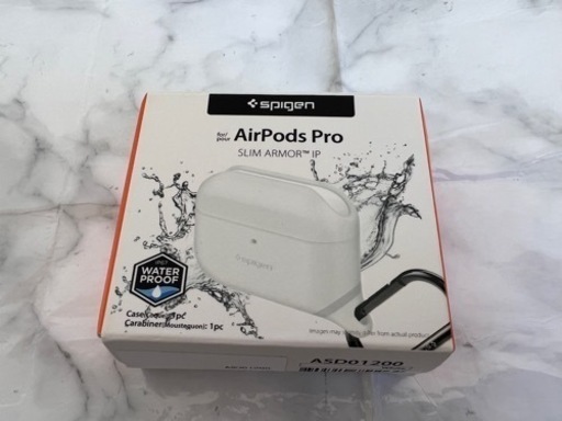Spigen Apple AirPods Pro2 ケース　防水 防塵　ホワイト