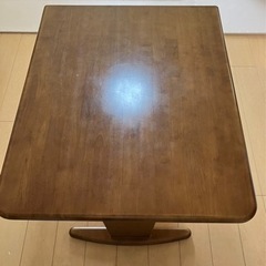 【商談中】ニトリ　120(90)×75 ダイニングテーブル/椅子セット