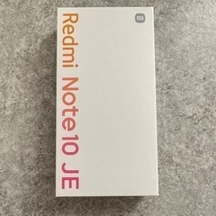 新品 Redmi Note 10 JE グレー  XIG02 S...