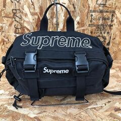 Wa386 ＳＵＰＲＥＭＥ ウエストバッグ １９ＡＷ ブラック