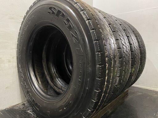 引取りOK 225/80R17.5 123/122L TOYO M919 20年製 約14.5mm 中古 トラックタイヤ 2本 札幌発 引取OK TOYO M919 225&frasl;80R17.5 123&frasl;122L 17.5インチ トラック