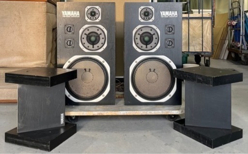 tt 【動作未確認】YAMAHA / ヤマハ NS-1000M スピーカー ペア 音響機材