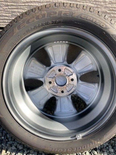 ワゴンRスティングレーT mh55s 純正アルミホイール mh55s