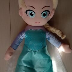 エルサ ハイパージャンボぬいぐるみ 「アナと雪の女王」エルサ