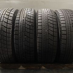 走行短め YOKOHAMA ice GUARD iG60 195/65R15 15インチ スタッドレス 4本 2021～22年製 プリウス セレナ ノア等　(VTL705)クレジットカード QRコード決済可能