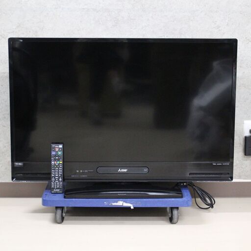 S334)MITSUBISHI 液晶カラーテレビ REAL 40型 LCD-S40BHR10 2018年製 ブルーレイレコーダー内蔵 40インチ 三菱 液晶テレビ