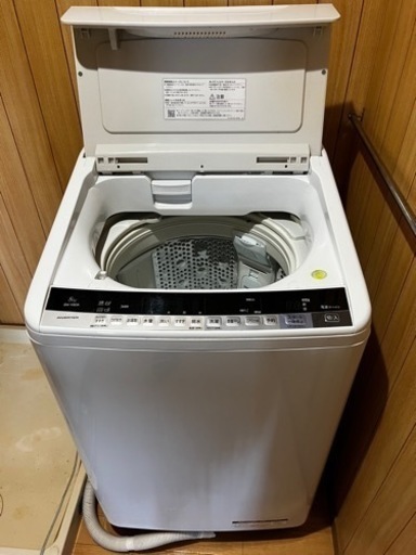 日立全自動洗濯機　BWーV80A