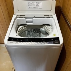 日立全自動洗濯機　BWーV80A