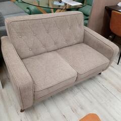 ★ソファー　ファブリック　2人掛けソファー　コンパクト　幅約122cm 💳自社配送時🌟代引き可💳※現金、クレジット、スマホ決済対応※