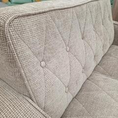 ★ソファー　ファブリック　2人掛けソファー　コンパクト　幅約122cm 💳自社配送時🌟代引き可💳※現金、クレジット、スマホ決済対応※