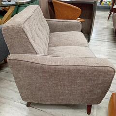 ★ソファー　ファブリック　2人掛けソファー　コンパクト　幅約122cm 💳自社配送時🌟代引き可💳※現金、クレジット、スマホ決済対応※