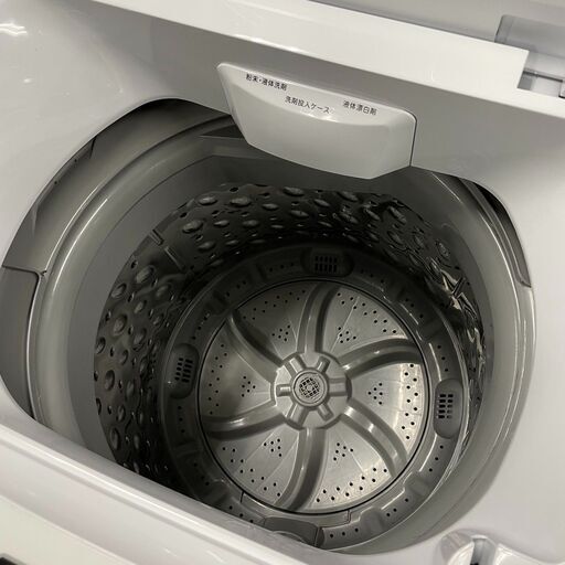 値下げしました‼️【美品】洗濯機　2021年製　ニトリ　NTR60 八尾市でニトリ NT60T1WH 洗濯機6.0kgを出張買取｜2021年製