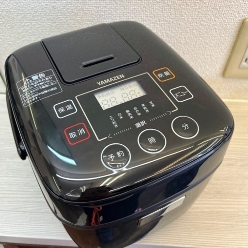 2021年製 YAMAZEN 炊飯器 3合炊き