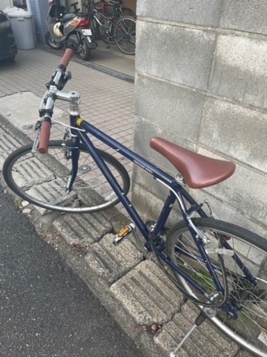 クロスバイク:WEEKENDBIKES(510) ブラック&ブラウン