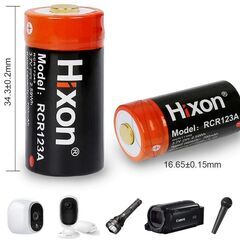 CR123a Hixon 700mah 充電式 充電器 格安 転...