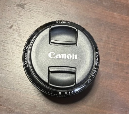CANON LENS EF 50mm 1:1.8 II 52mm 単焦点レンズ