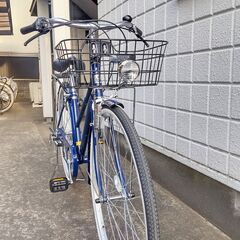自転車　新品　6段変速　シティサイクル 27インチ　フル装備