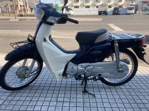 スーパーカブ50】AA04 前タイヤ、バッテリー新品❗️スペアキーあり