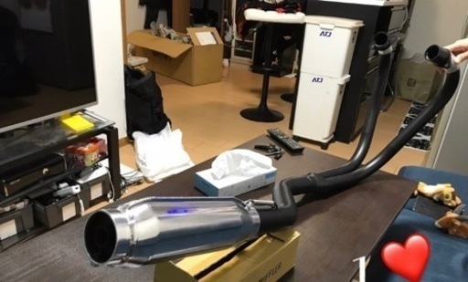 GS400 絶版モナカ菅マフラー
