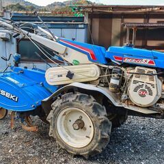 耕運機 イセキ ランドボーイC53 ガソリンエンジン 簡単に作動確認済み