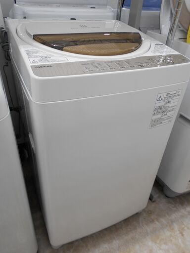 TOSHIBA　全自動洗濯機　AW-6G5　2017年製　6.0㎏