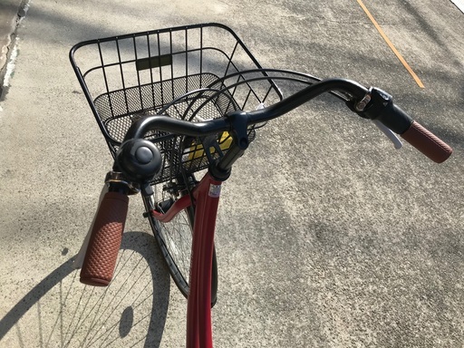現状販売】26インチ自転車 赤 ママチャリ | citerol.com.br