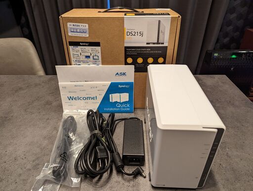 値下げ)ネットワークNAS Synology DiskStation DS215j