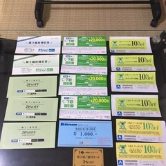 株主優待・割引券6種類セット(スーツ、飲食等)