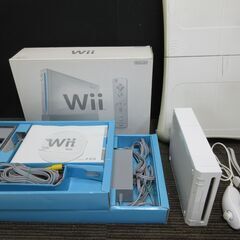 【中古品】ニンテンドー WiiとバランスWiiボードのセット　動...