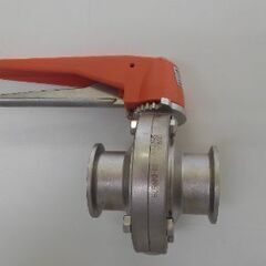 大阪サニタリー 手動バタフライバルブ 1.0s