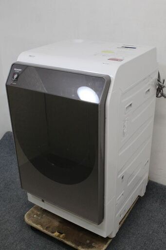 SHARP/シャープ ドラム式洗濯乾燥機 自動投入 プラズマクラスター COCORO HOME 洗濯11kg 乾燥6kg ES-WS14 中古家電 店頭引取歓迎 R6862)