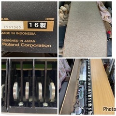 お薦め品‼️木製鍵盤‼️美品‼️ローランド電子ピアノHP603 2016年