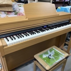 お薦め品‼️木製鍵盤‼️美品‼️ローランド電子ピアノHP603 ...