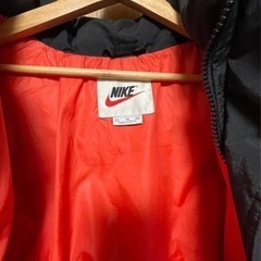 90年代　ダウンジャケット　赤ロゴ