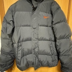 90年代　ダウンジャケット　赤ロゴ